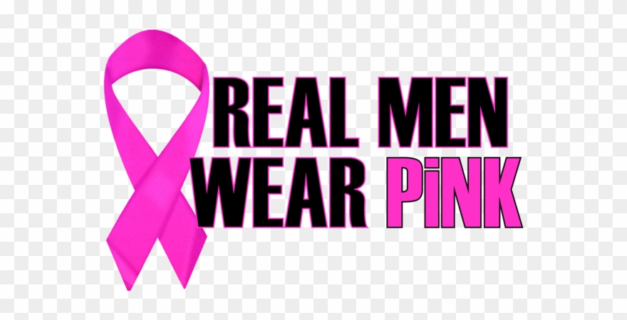 Real Men Wear Pink Campaign - Real Men Can Wear Pink Clipart