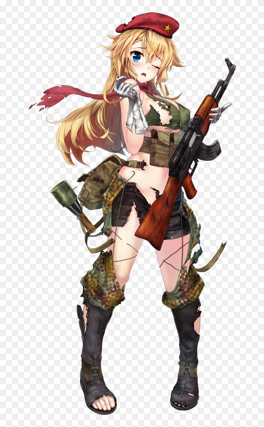 Vector Download Ak Dmg Girls Frontline - Girls Frontline Ak 47 Clipart