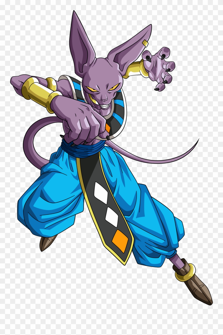 No Caption Provided - Dragon Ball Beerus Png Clipart