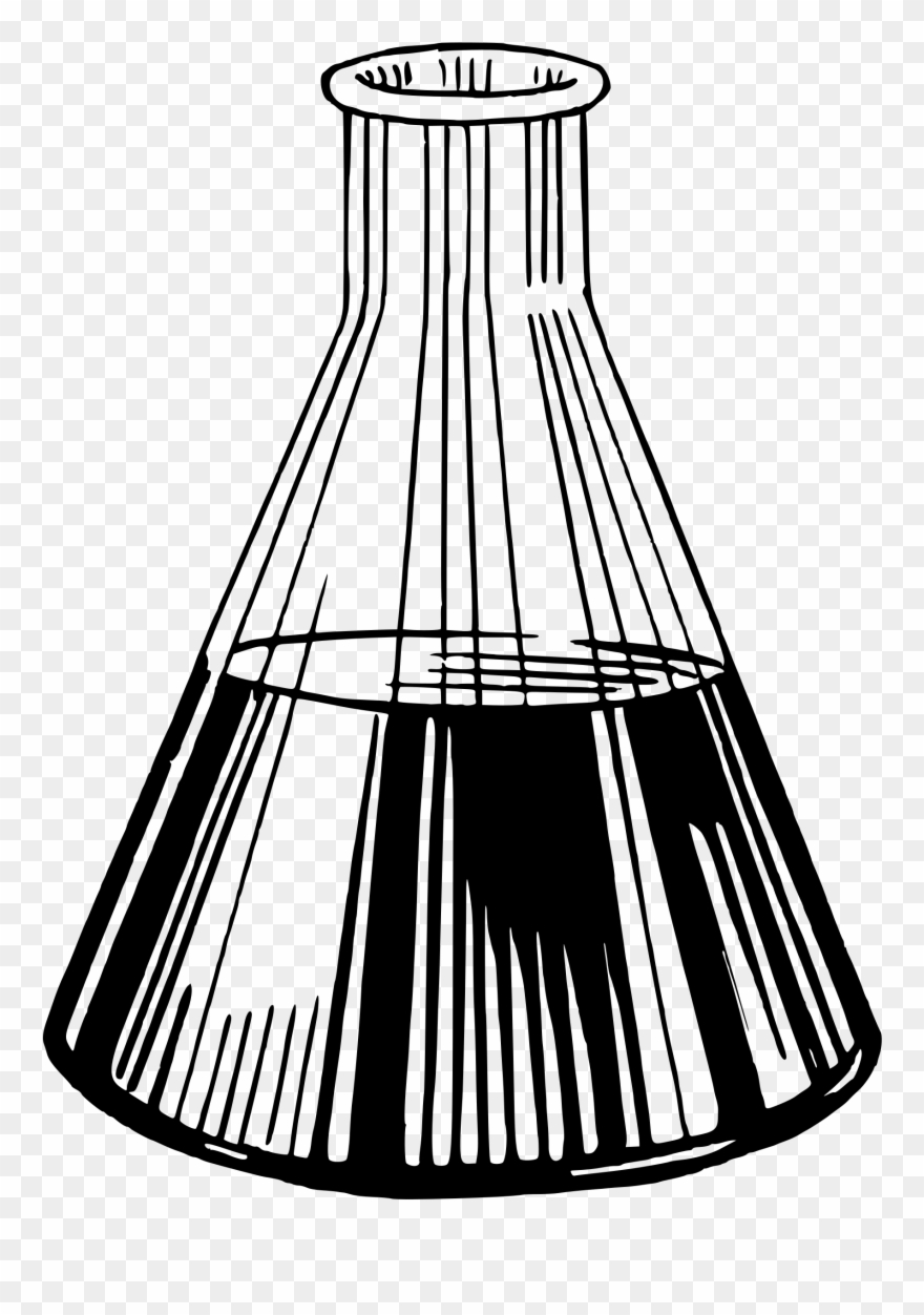 Flask - Potion Silhouette Png Clipart