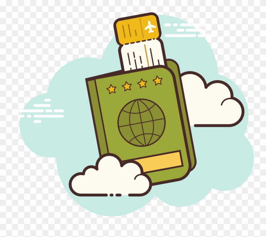 Passport And Tickets Icon - Matematicas Png Clipart