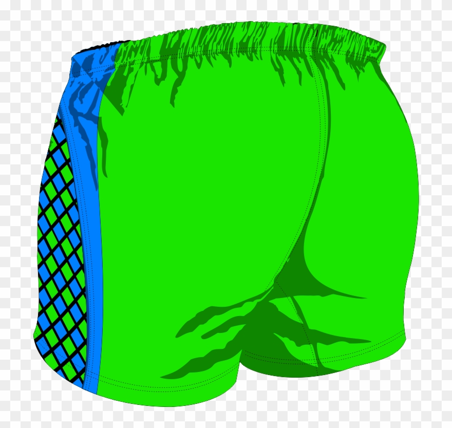 Custom, Bespoke Rugby Short Design 279 Back - Rugby Football Clipart