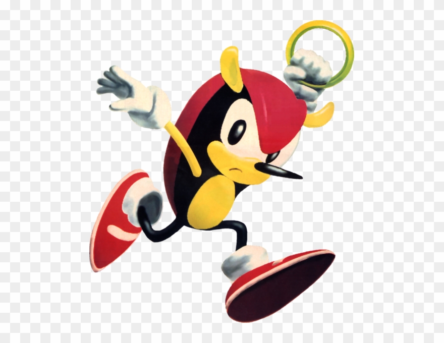 Mighty The Armadillo In Knuckles Chaotix Art Render - Mighty The Armadillo Knuckles Chaotix Clipart