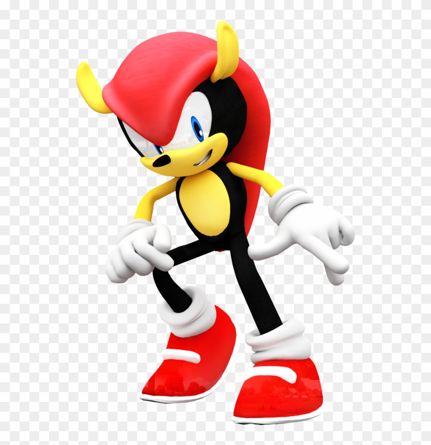 Mighty The Armadillo - Knuckles The Echidna Clipart