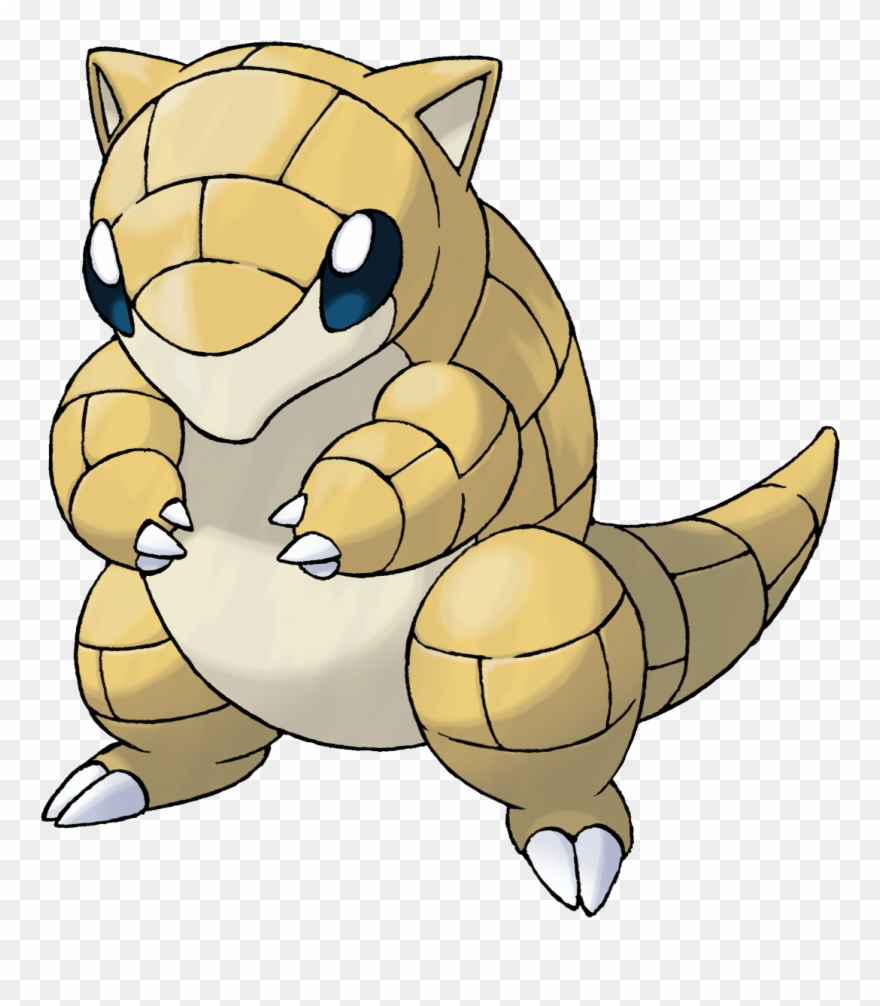 Pokemon Sandshrew Clipart