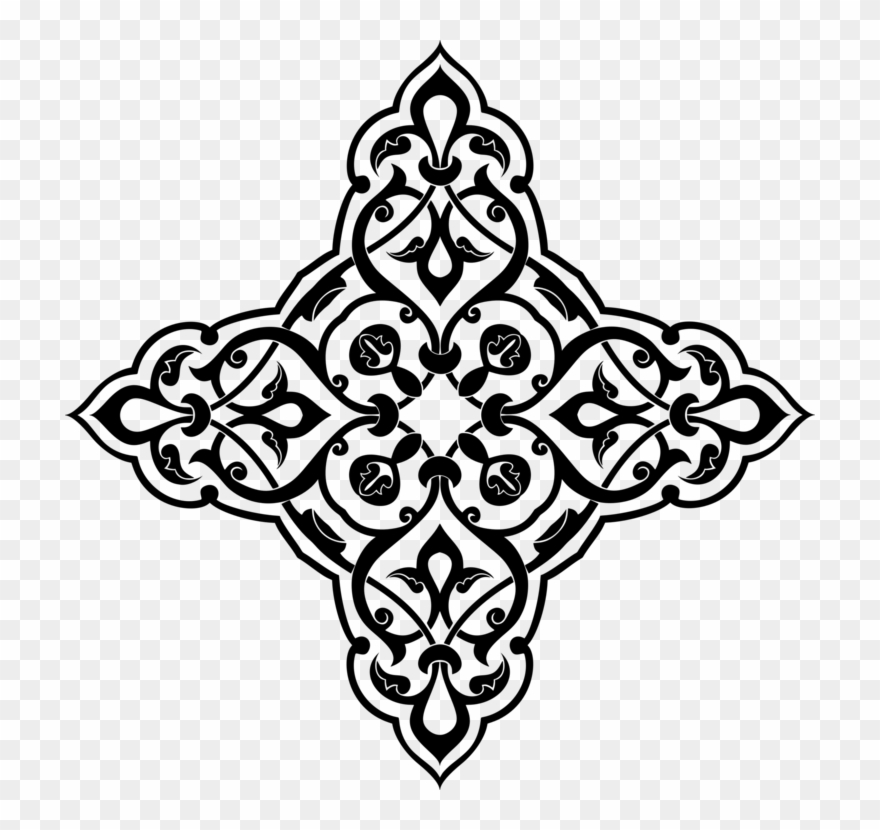 Flower Visual Arts Drawing Decorative Arts Ornament - Illustrations Png Clipart