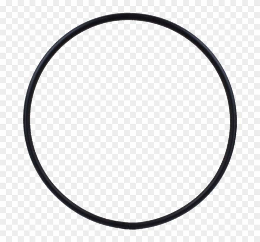 Black Hula Hoop - Circle Clip Art Transparent - Png Download