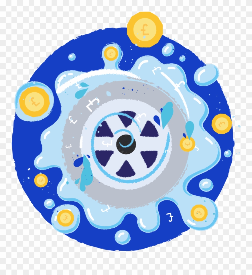 Don't Leave The Tap Running - Circle Clipart