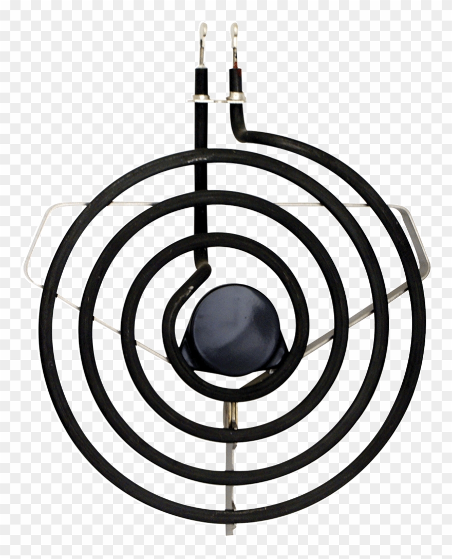 7182 Style A Large Burner Delta Bracket Element Plug-in - Range Kleen 6 In. Plug-in Element Clipart