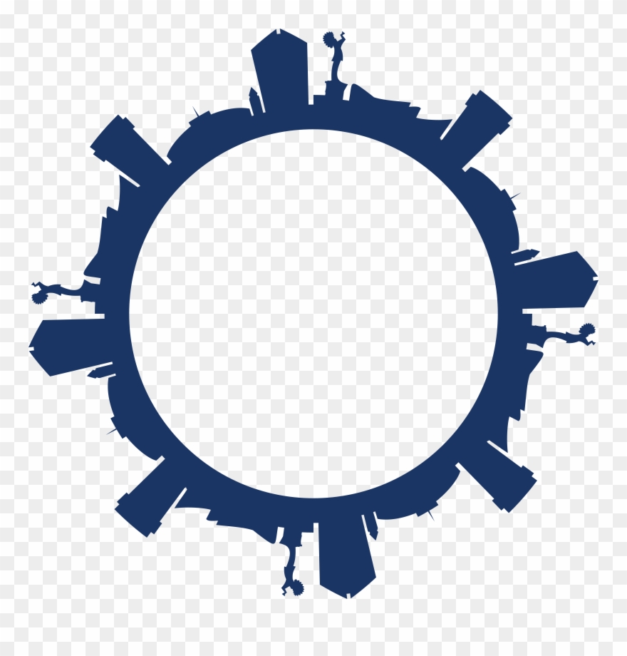 Free Clipart Of A Round Frame Of The Wichita Kansas - Icon - Png Download