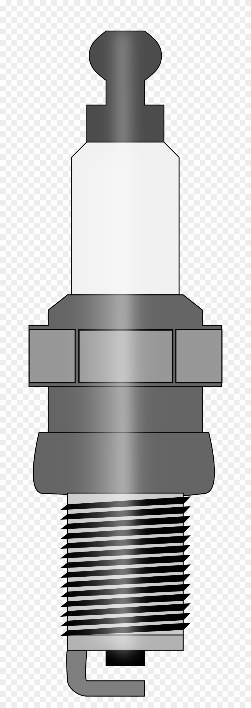 Big Image - Spark Plug Clipart