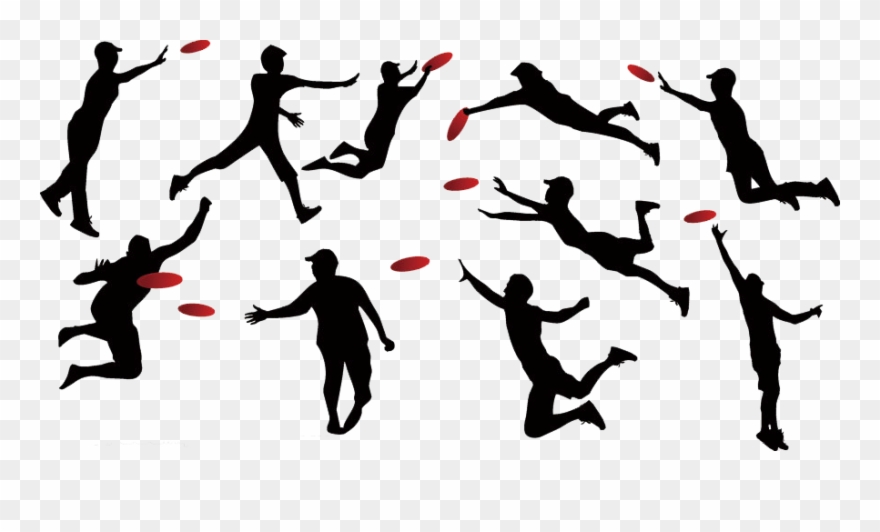 Ultimate Clip Art Transprent - Ultimate Frisbee Clip Art - Png Download
