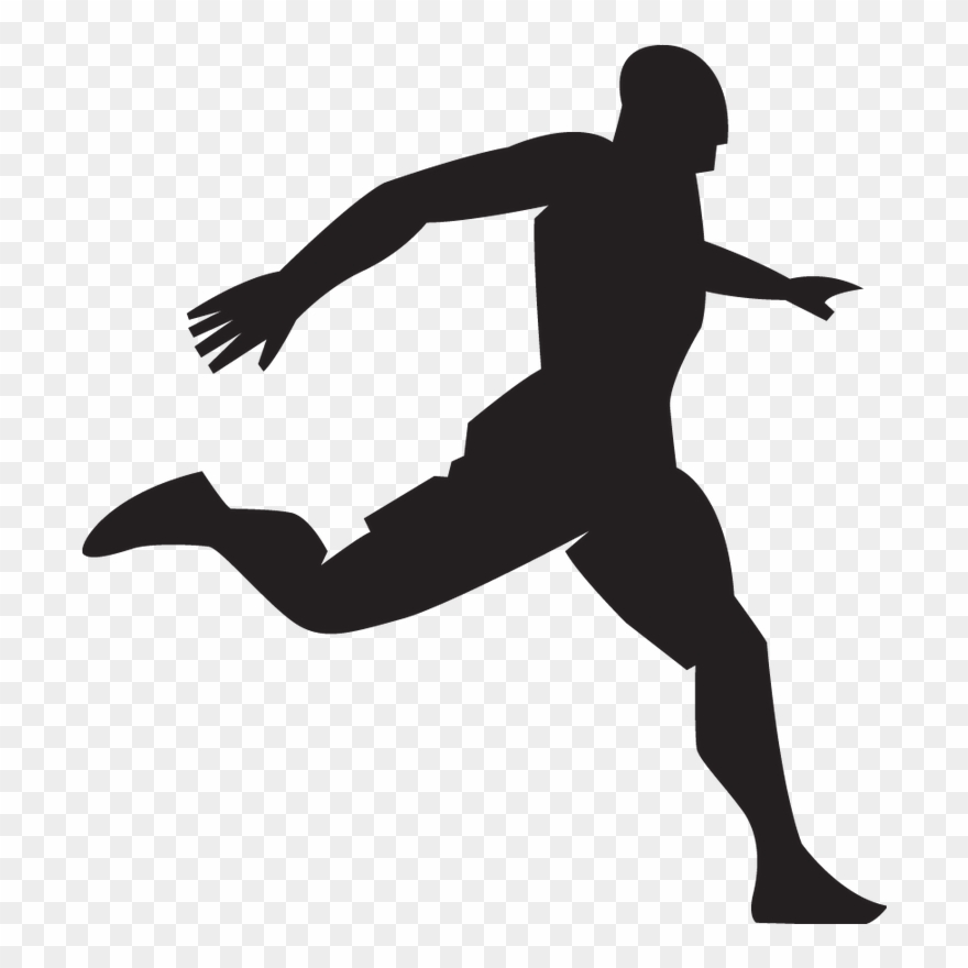Tags - - Soccer Player Silhouette Clipart