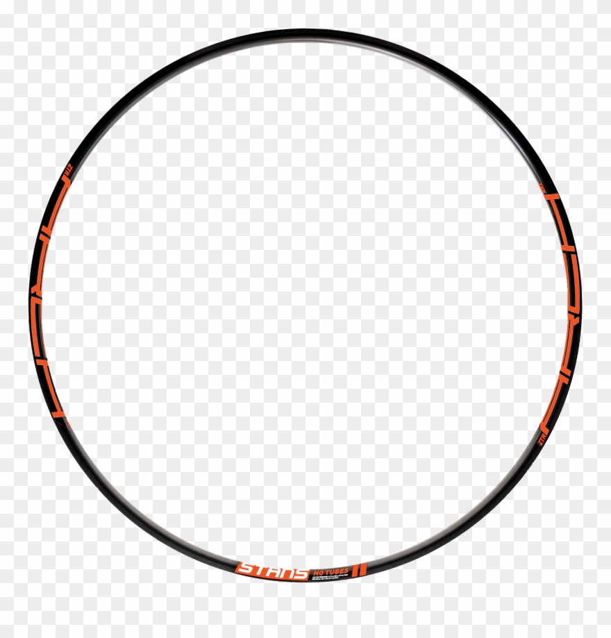 Arch Mk3 Black Decal Fox Orange Desktop - Circle Clipart