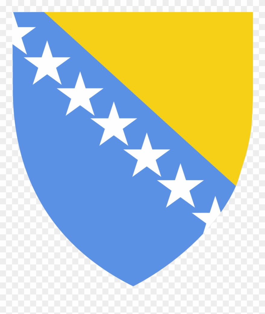 Mongolia Flag Clipart Palm Tree - Bosnia And Herzegovina Symbols - Png Download