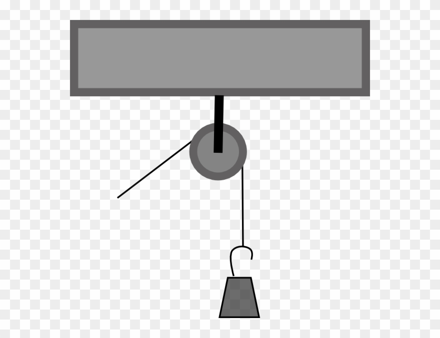 Flaschenzug Rolle Clip Art - Flaschenzug Clipart - Png Download