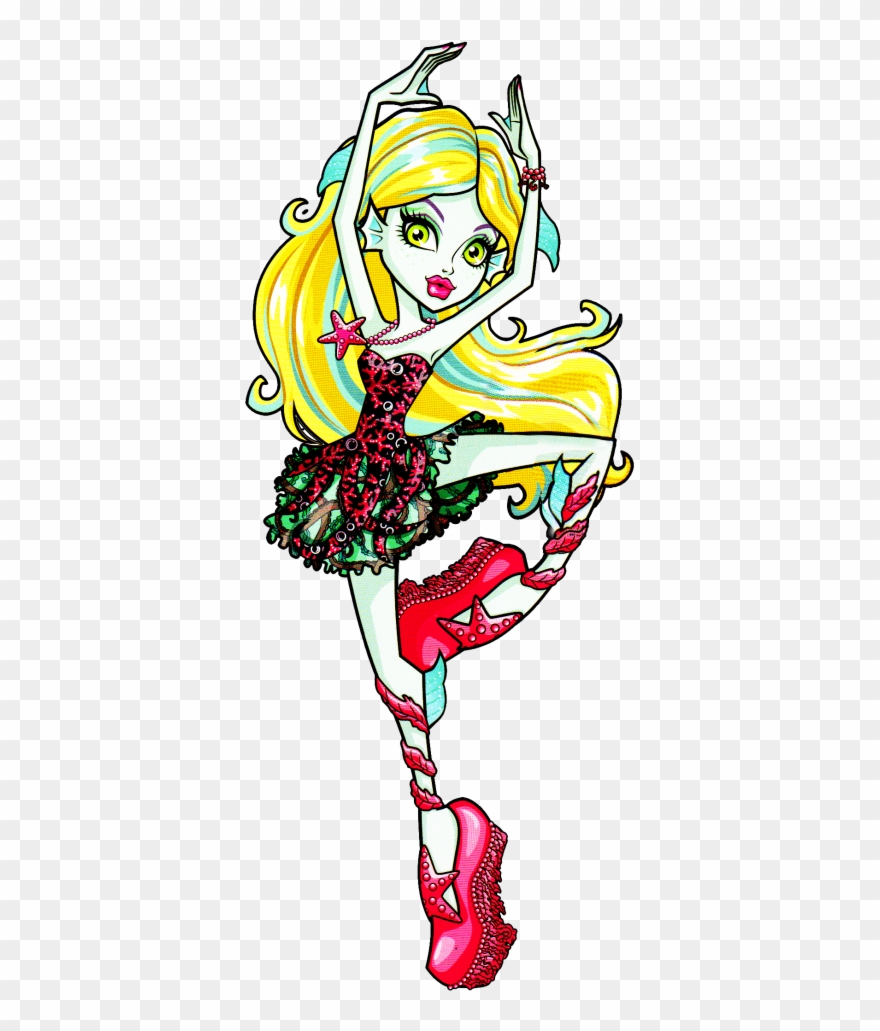 Lagoona Blue Dance Class Art - Monster High Lagoona Dance Clipart