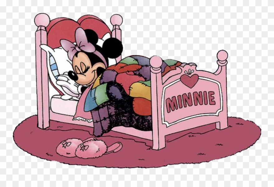 Vector Transparent Download Http Wondersofdisney Webs - Minnie Mouse Going To Sleep Clipart