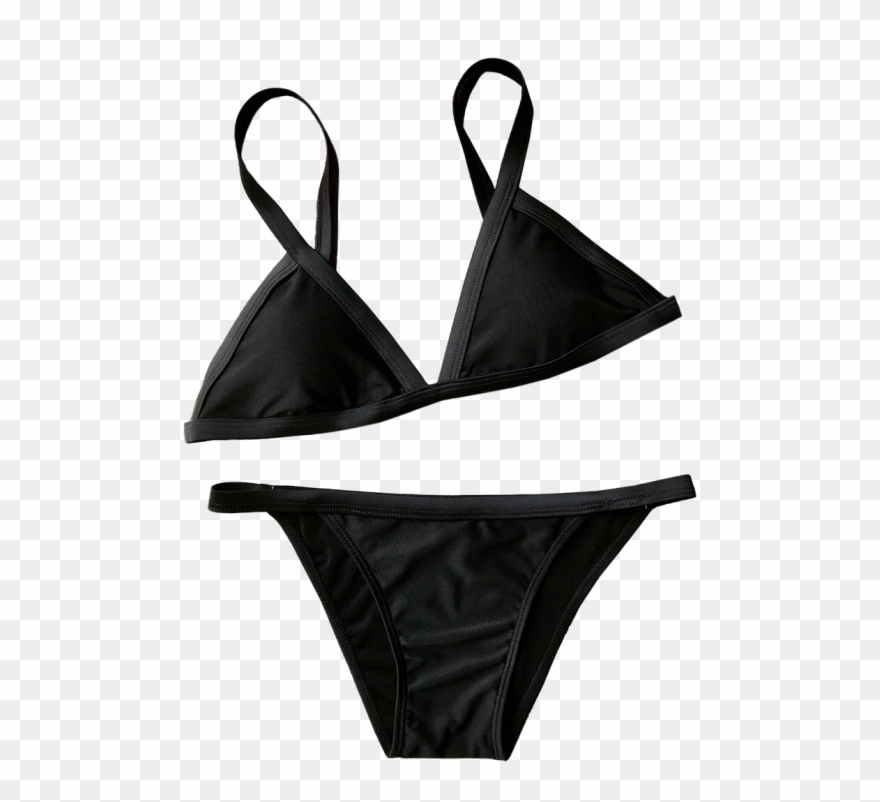 Graphic Download Plunge Padded String Set - Plunge Padded String Bikini Set. Clipart