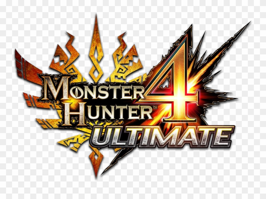 Wiki Monster Hunter Espanol - Monster Hunter 4 Ultimate Title Clipart