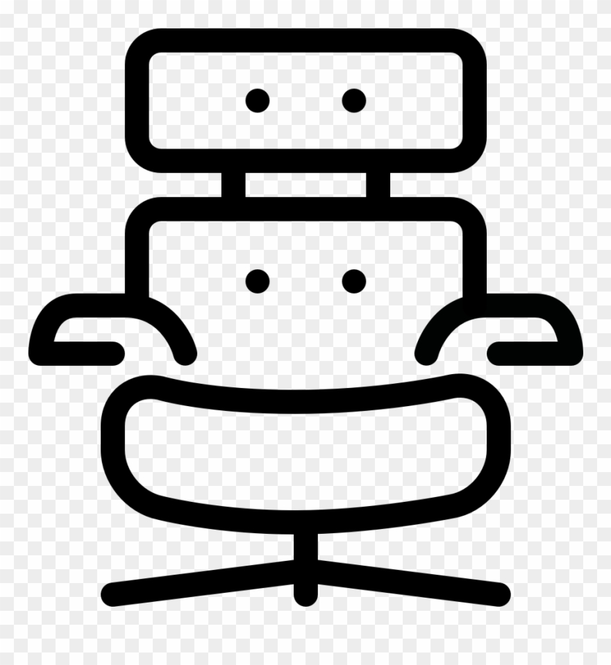 Room Livingroom Armchair Eames - Eames Lounge Chair Clipart