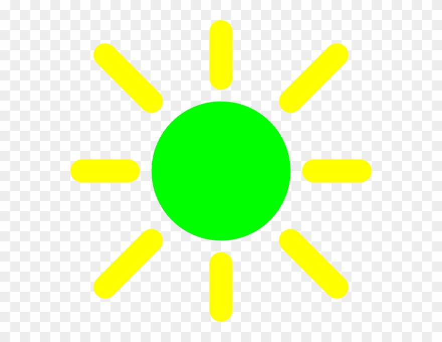 Free Vector Brightness Control Icon Clip Art - Lettera Di Buon Natale Maestre - Png Download