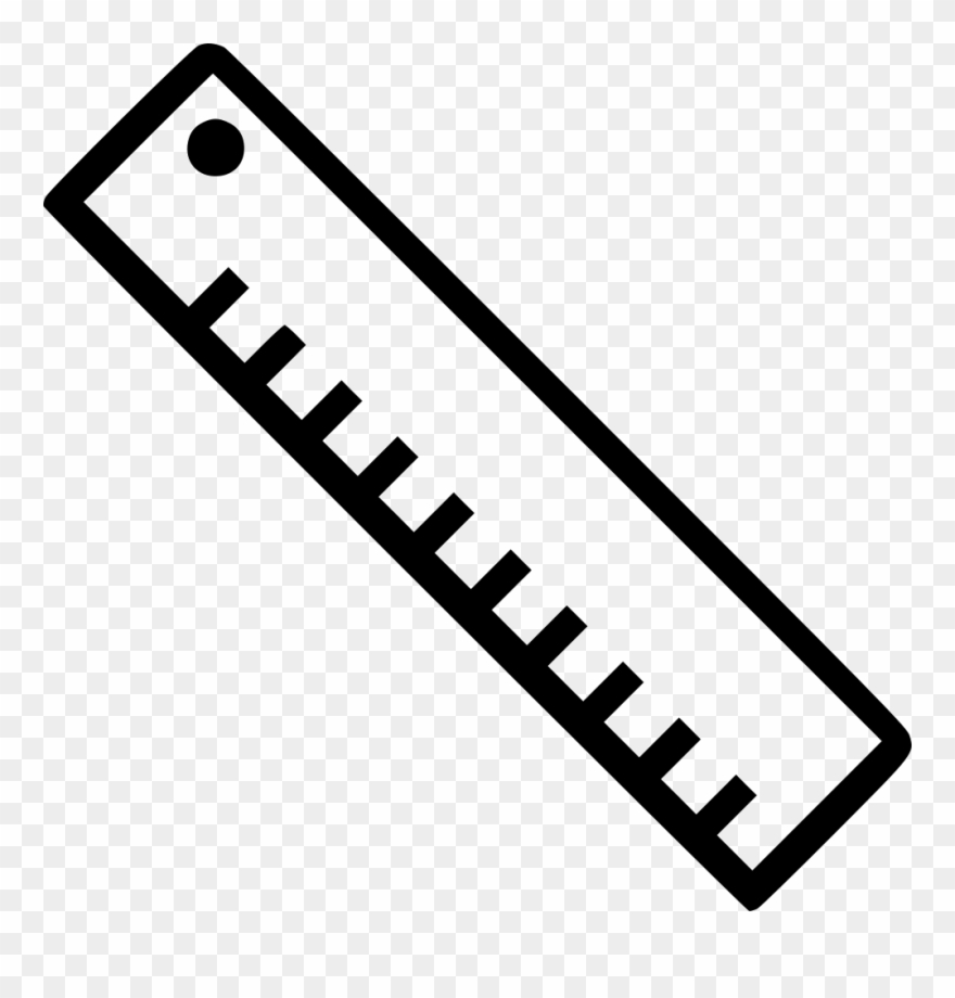 Computer Icons Ruler Icon - Pen And Ruler Icon Clipart