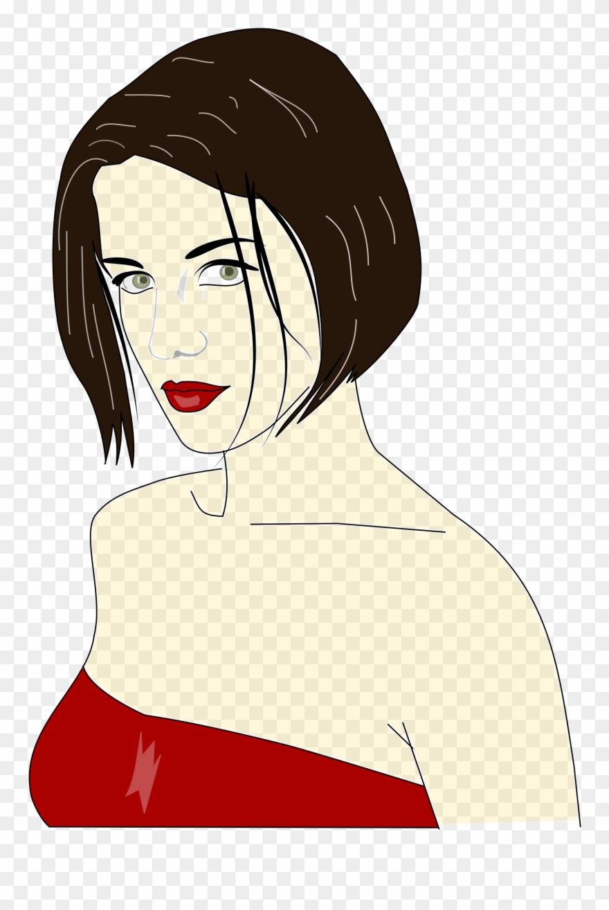 Big Image - Desenho De Menina Sexy Clipart