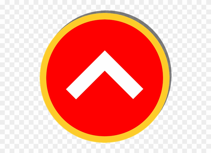 Up Arrow, Web Design, Clipart, Directions, Sticker - Icon Mũi Tên Lên - Png Download