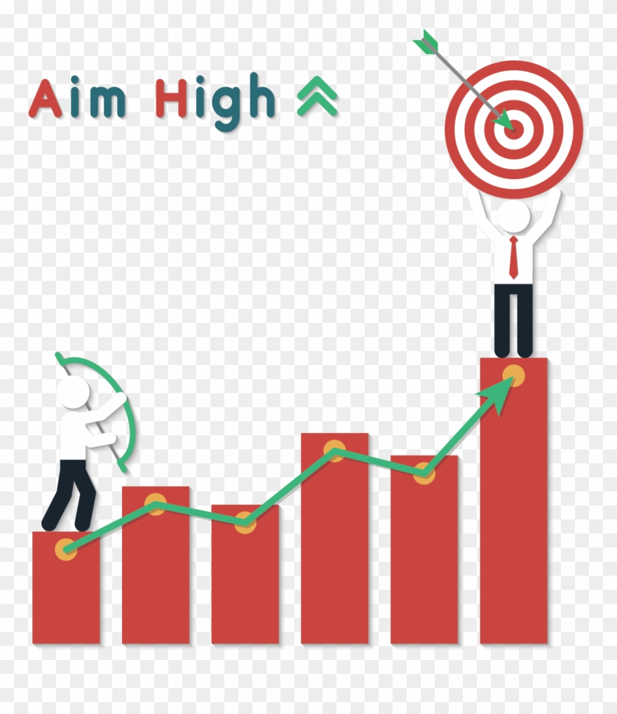 Bar Chart Clip Art - Grafico Obiettivi - Png Download