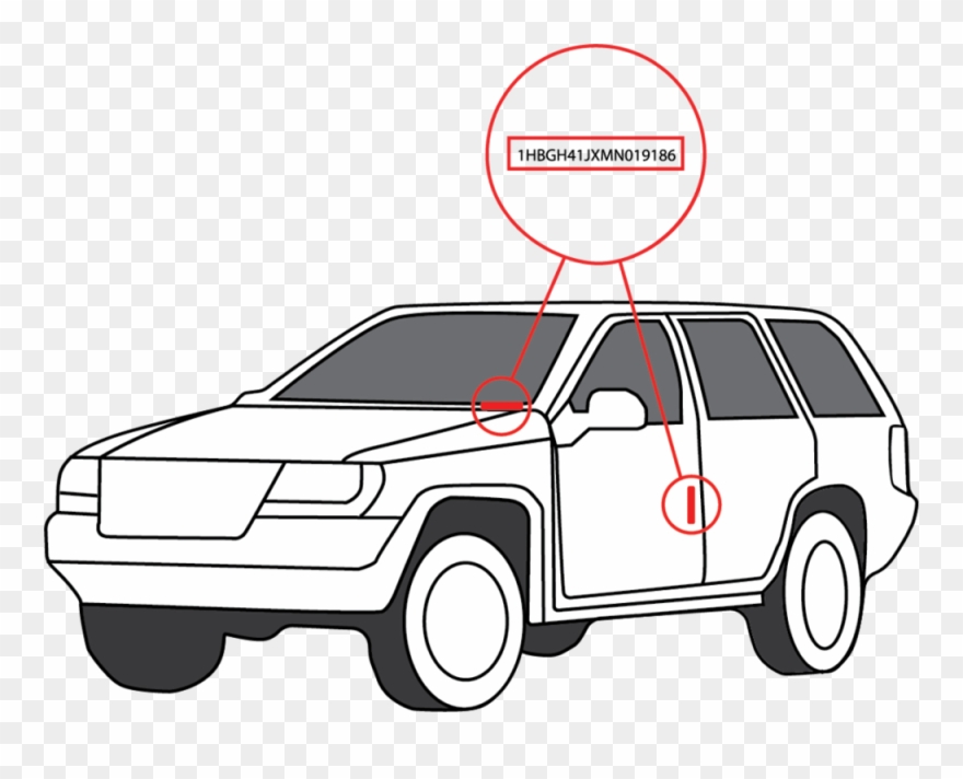 Jeep Vin Location - Jeep Clipart