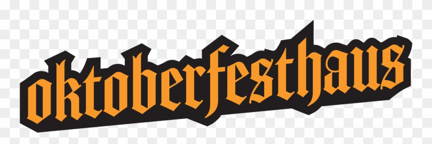 Copy Of Oktoberfest Haus Logo V2 Horizontal - Oktoberfest Haus Clipart
