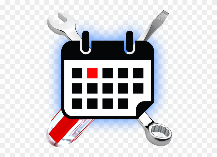 Rendez-vous Au Service - Edit Calendar Icon Clipart