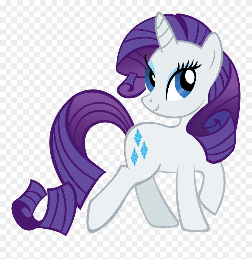 Rarity Rarity - My Little Pony Profile Clipart