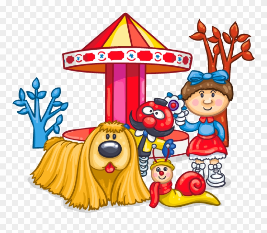 Enchanted Merry Go Round - Carousel Clipart