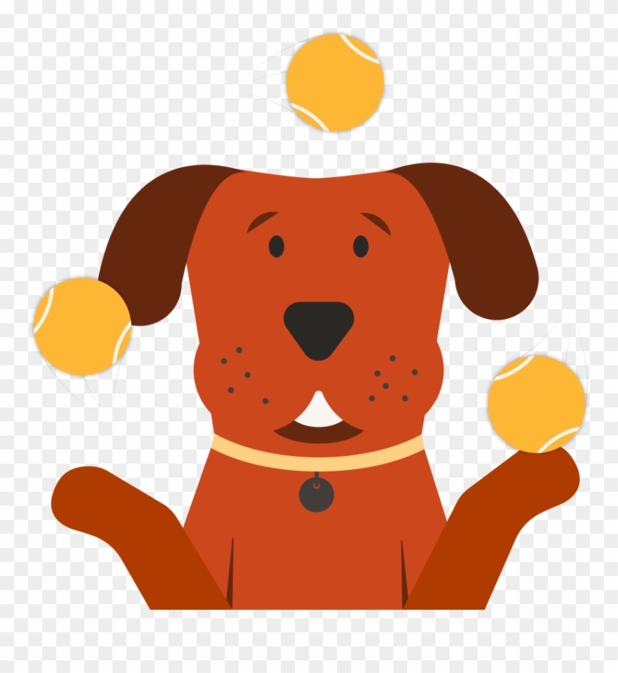 Training Courses - Dog Catches Something Clipart