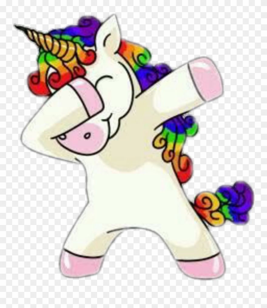 Unicornio Dab Clipart