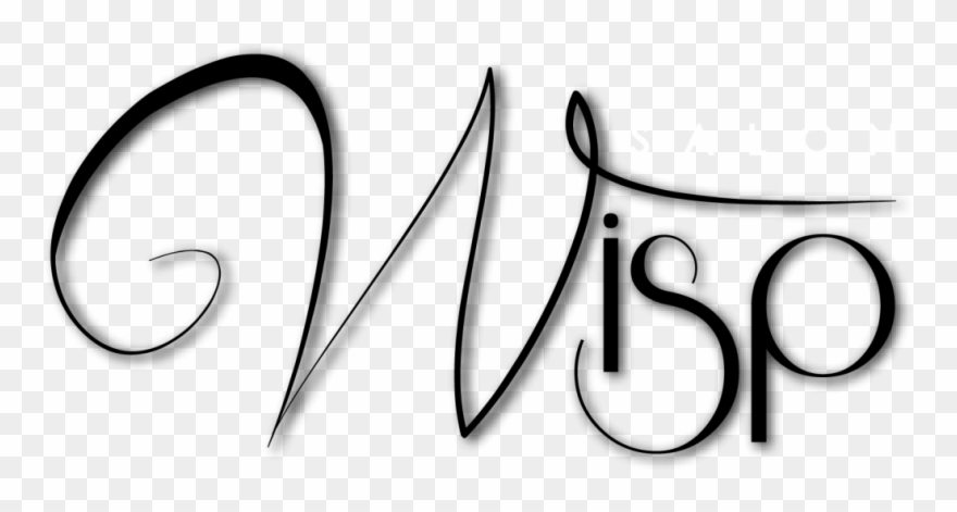 Hair Salon, Personal Services - Calligraphy Clipart