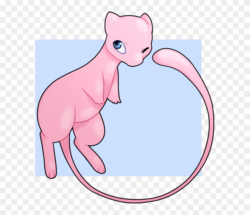 Mew - Cartoon Clipart