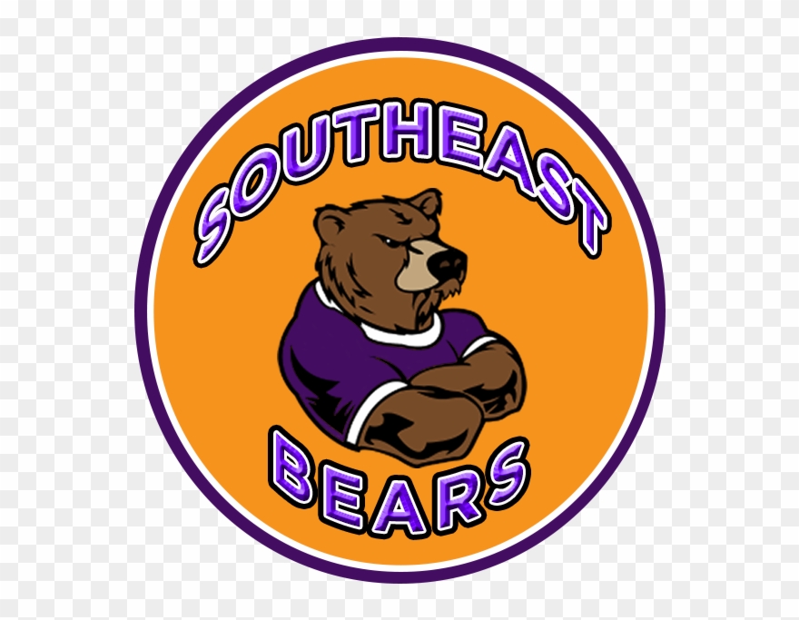 South East Bears Youth Football Team Rome/floyd County - Brown Bear Clipart