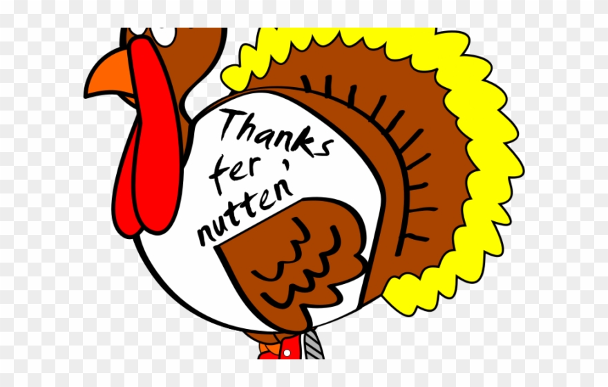 Turkey Bird Clipart Brown Turkey - Thanksgiving Funny Turkeys - Png Download