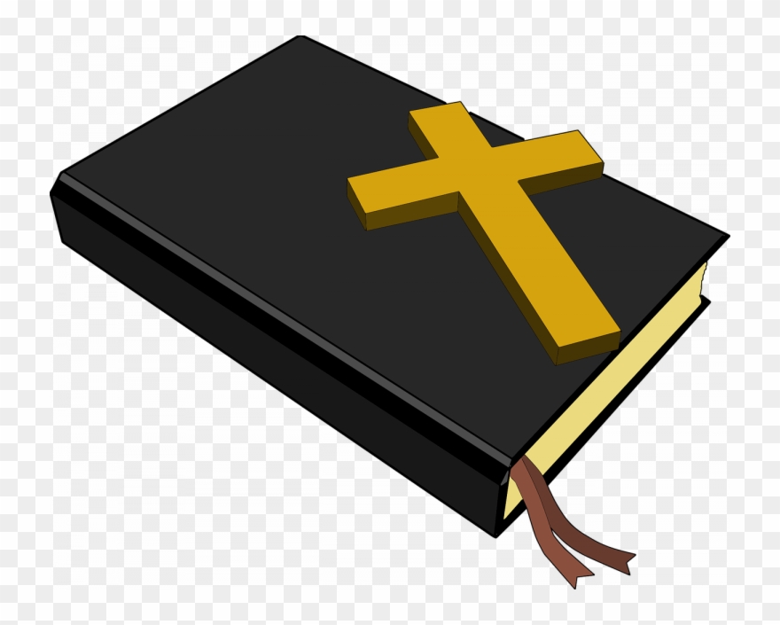 Christianity Bible And Cross Clipart