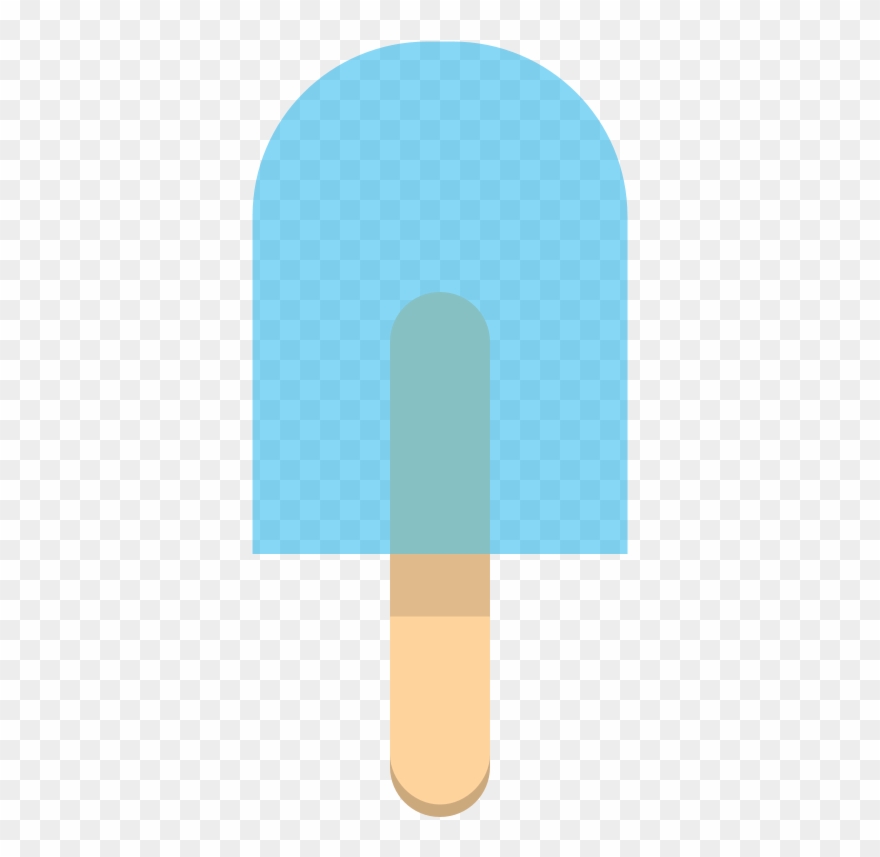 Free Clipart 1001freedownloads - Blue Cartoon Popsicle - Png Download