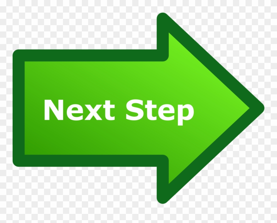 Next Step Arrow - Next Steps Icon Transparent Clipart