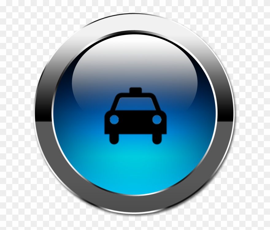 Limousine With Professional Chauffeur - New York Taxi Stand Clipart