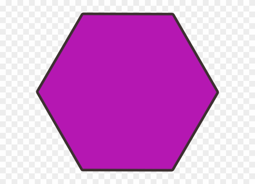 Kids Love To Chase Their Friends, Scare Others And - Polygon Has 6 Sides And 6 Angles Clipart