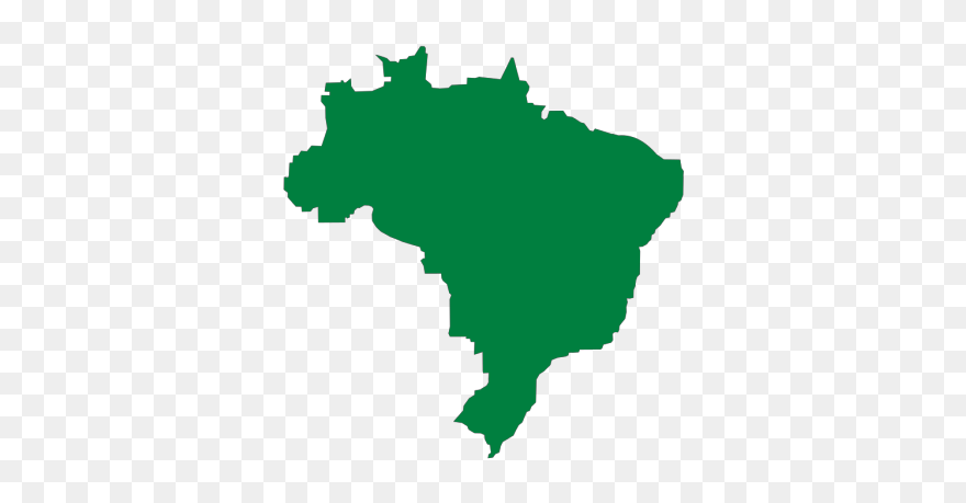 Brazil Map Clipart Png Transparent Png
