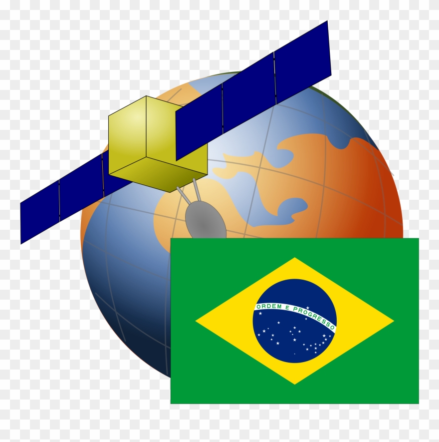 File - Brazil-satellite - Svg - Ifunny Server War Clipart