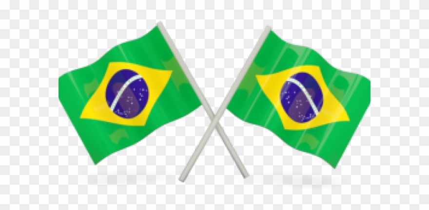 Duas Bandeiras Do Brasil Clipart