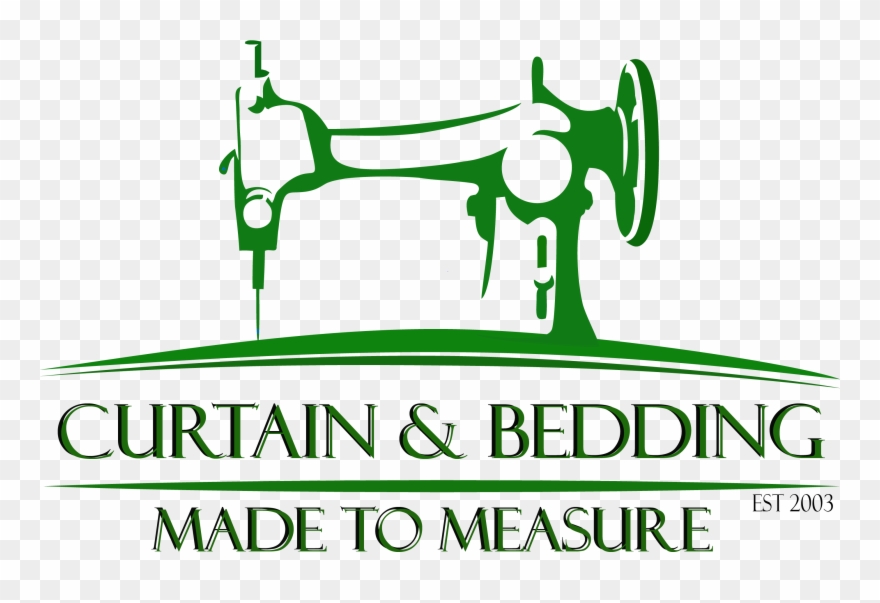 Curtain And Bedding Shop - Maquinas De Coser Vector Clipart